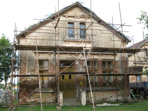 Rekonstrukce budovy školy
