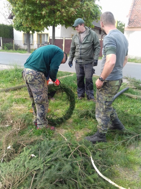 Stavění máje 2019